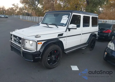 2017 Mercedes-Benz Amg G 63 4Matic из США, поврежденный, VIN WDCYC7DF0HX280193
